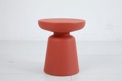 stolik kawowy, pomocniczy lub nocny czerwony