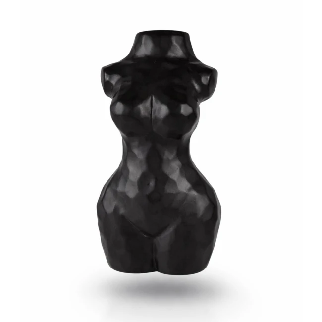 Wazon dekoracyjny Nana – czarny mat.jpg