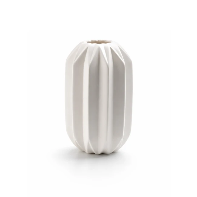 Wazon ceramiczny Riyo White S – biały mat