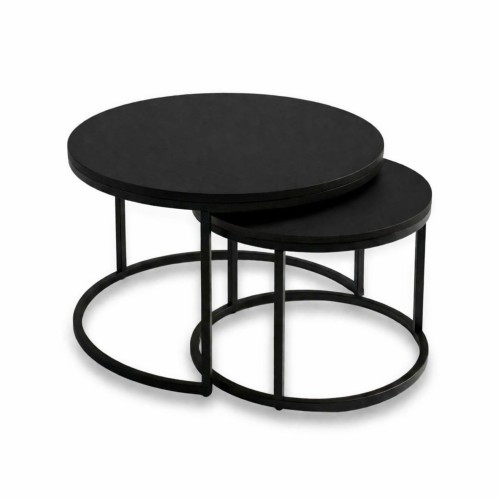 Zestaw stolików kawowych Yuo Duo Czarny