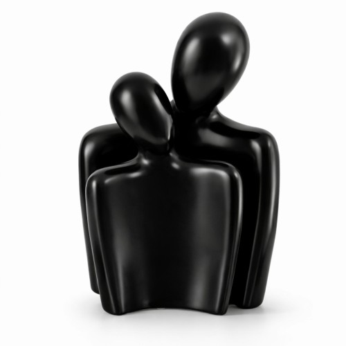 Zestaw figurek dekoracyjnych Duo Harmony – czarny