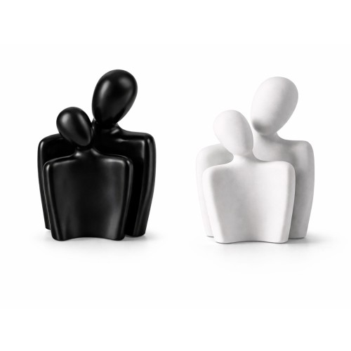 Zestaw figurek dekoracyjnych Duo Harmony – czarny