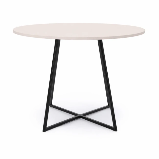 Modny stół okrągły fi 90 cm w kolorze kaszmiru,.png