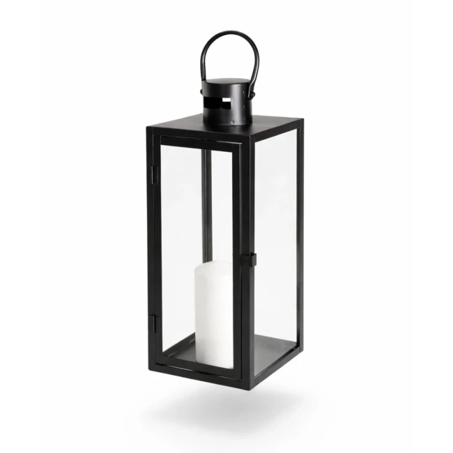 lampion metalowy z rączką
