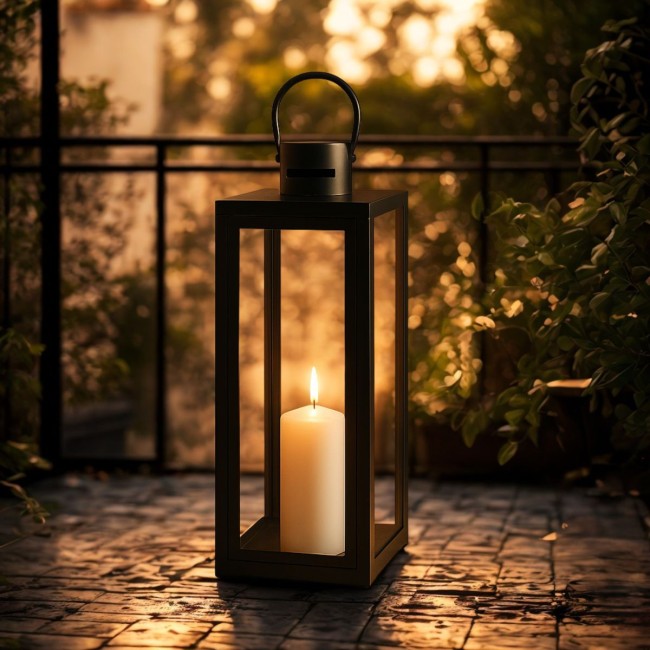 lampion czarny
