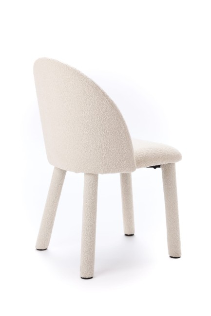 Krzesło Kawaī Bouclé biel zestaw 2 szt. – Nash Design