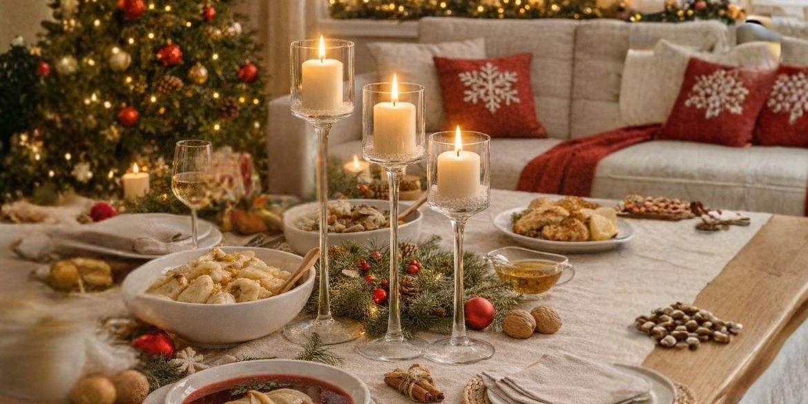 Stół wigilijny pełen światła – jak stworzyć świąteczną atmosferę przy stole